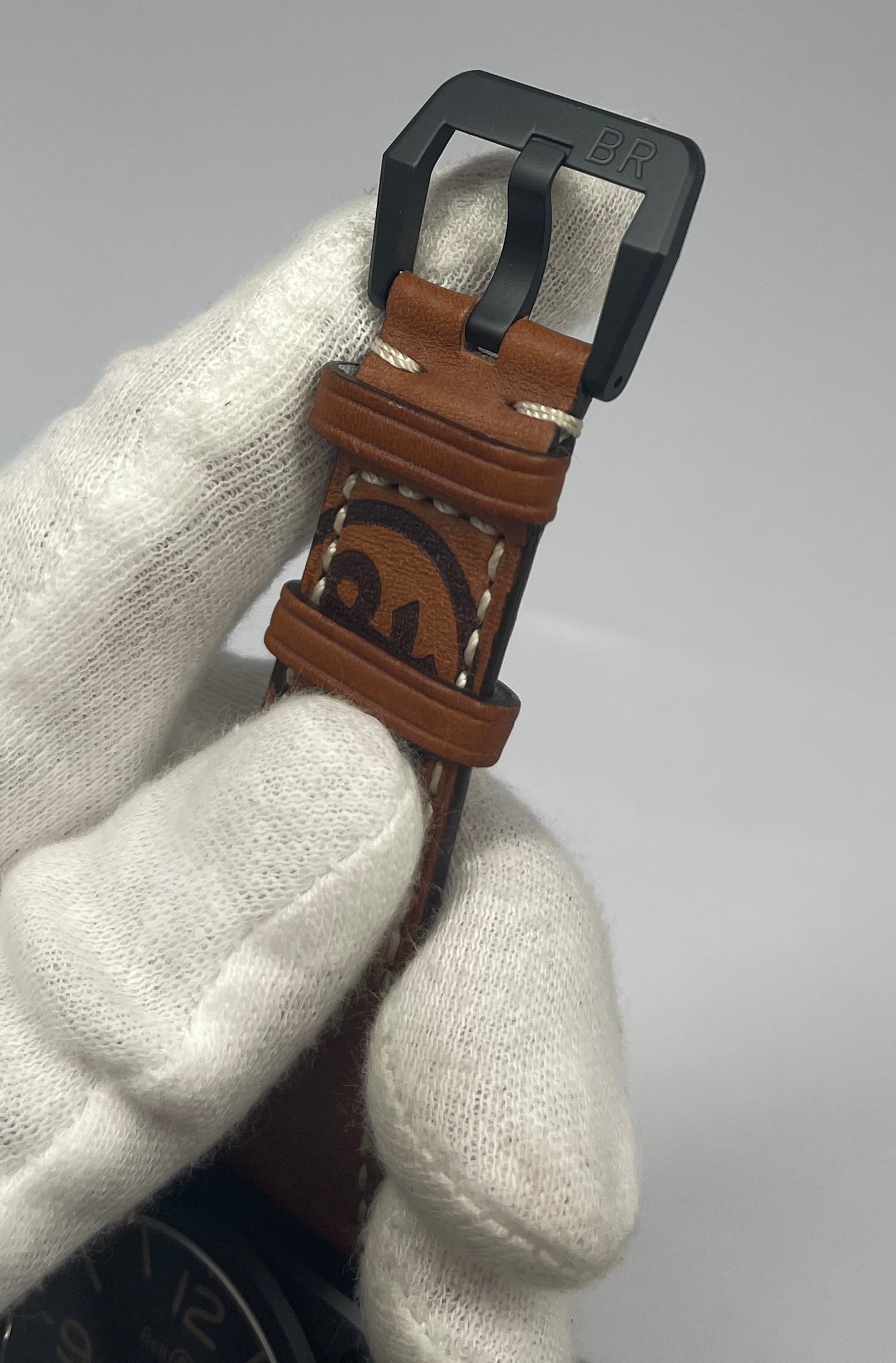 The Bell & Ross BRS Heritage Ceramic Men's Watch