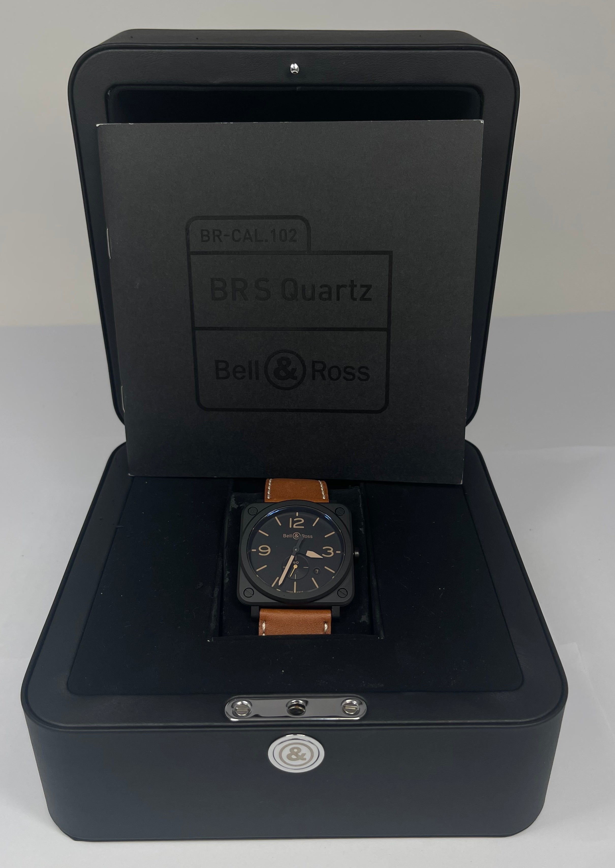 The Bell & Ross BRS Heritage Ceramic Men's Watch