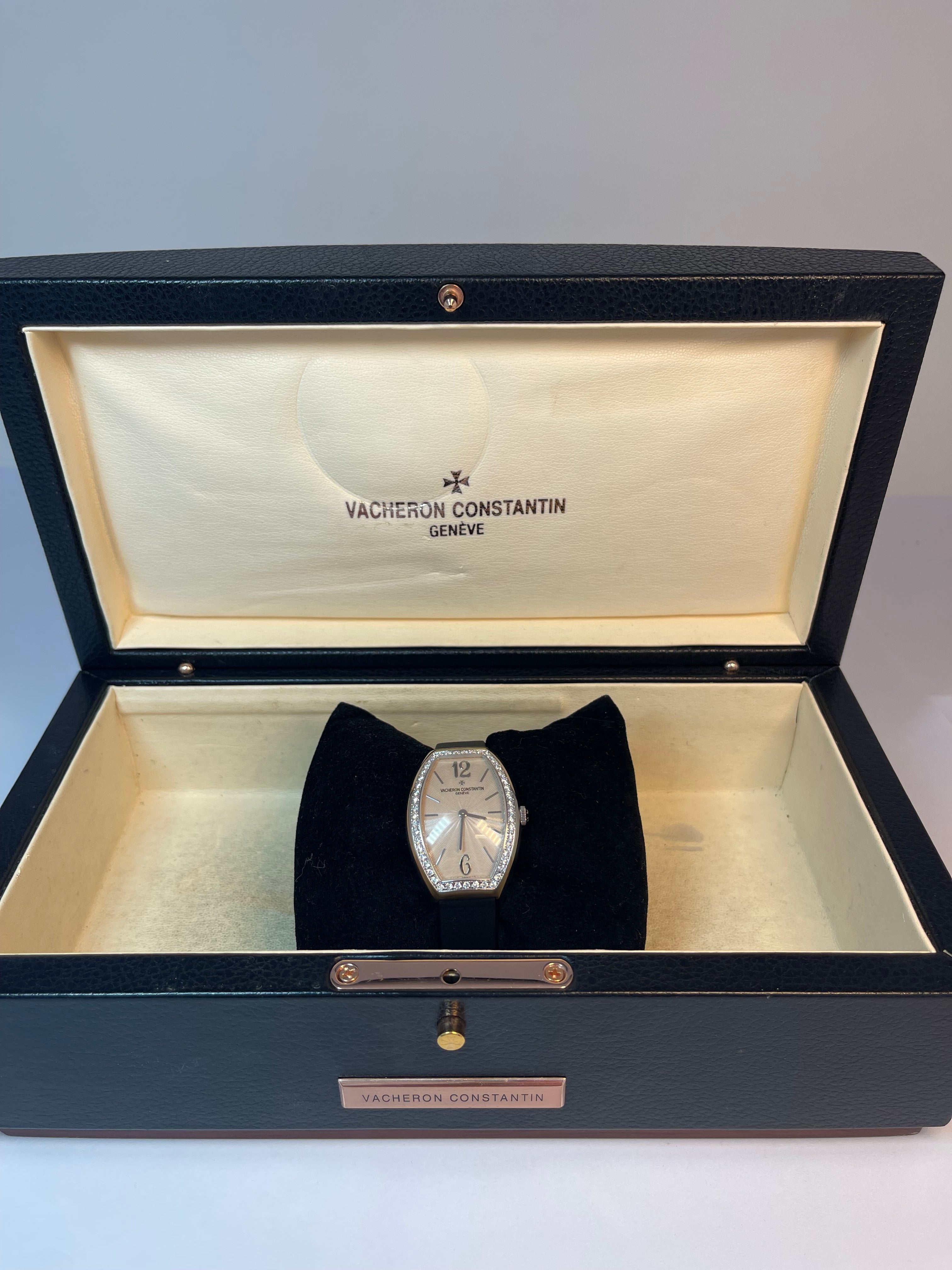 Vacheron Constantin Égérie White Gold Ladies Watch