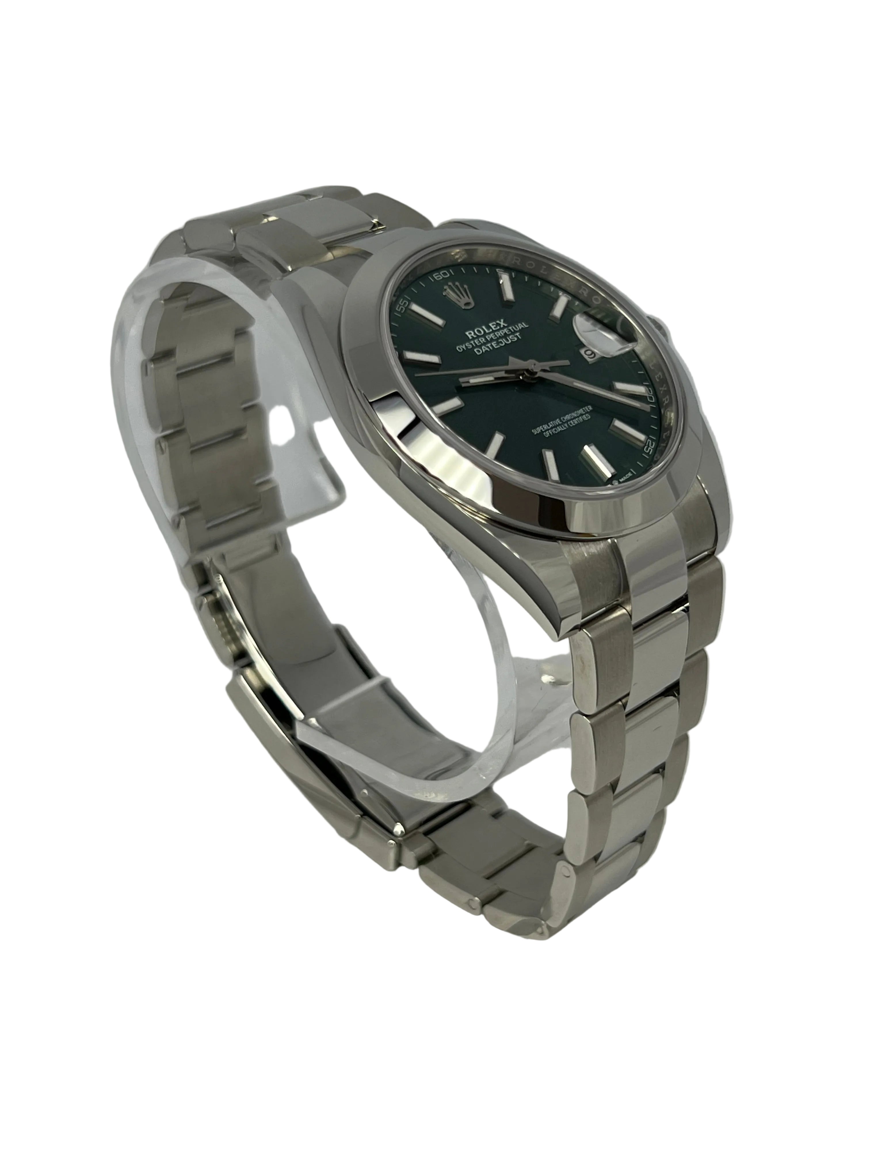 Rolex Datejust 41 Mint Green Dial Stainless Steel Men’s Watch