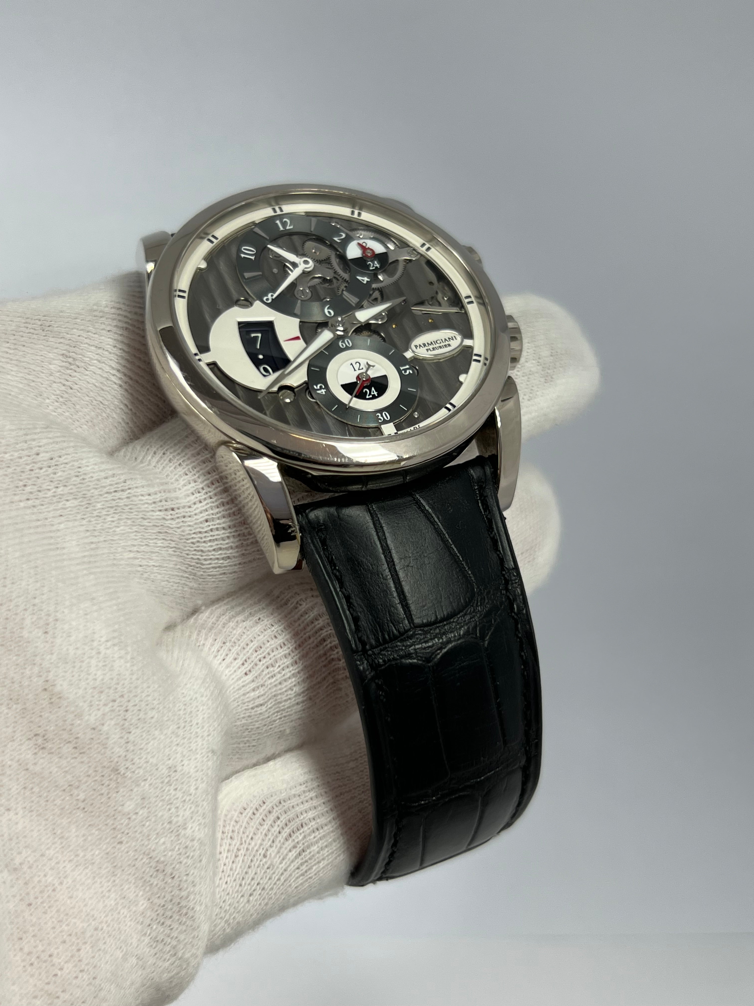 Parmigiani Fleurier Tonda Hémisphères 18K White Gold Men’s Watch