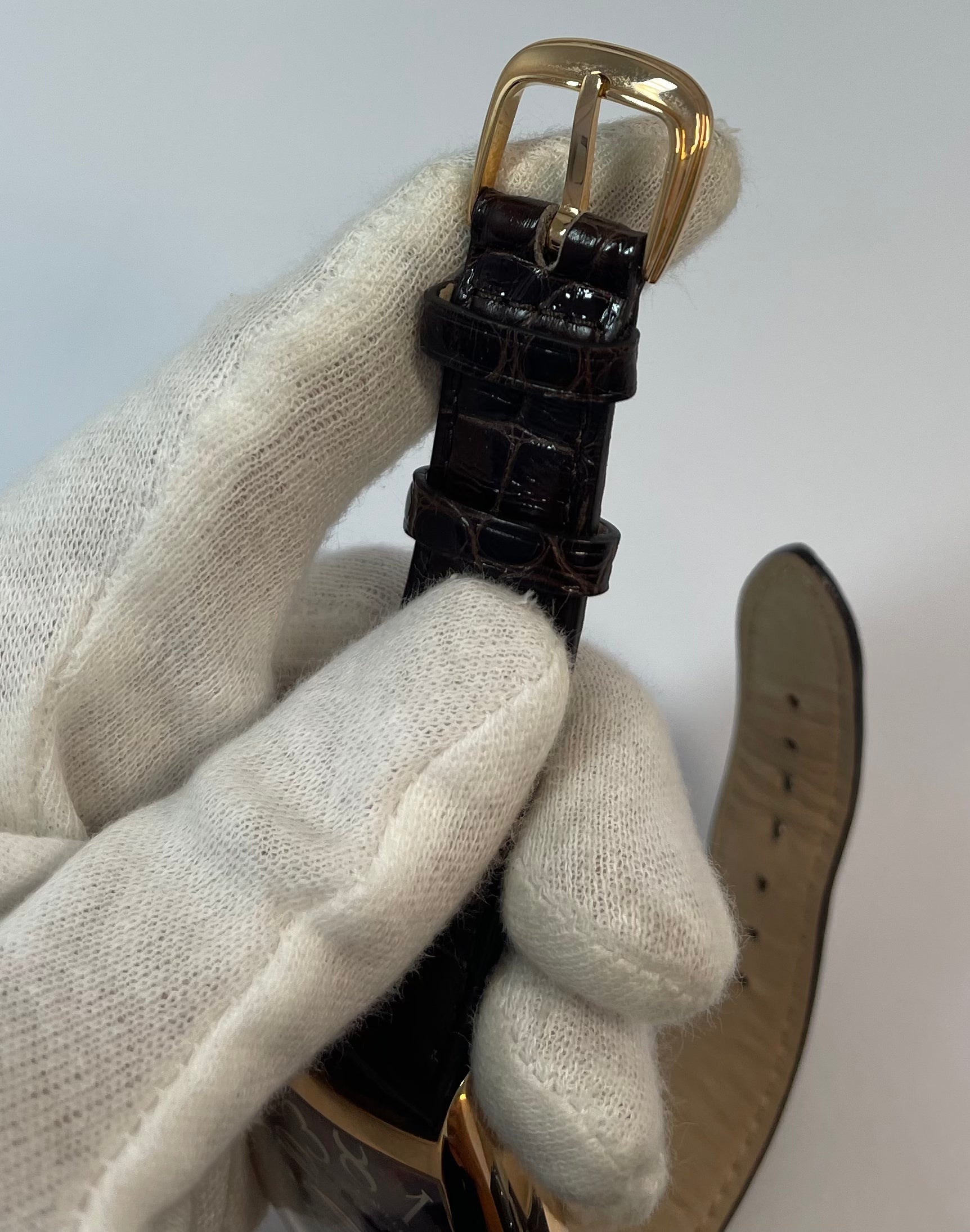 Franck Muller Cintrée Curvex Crazy Hours 18k Gold Men's Watch
