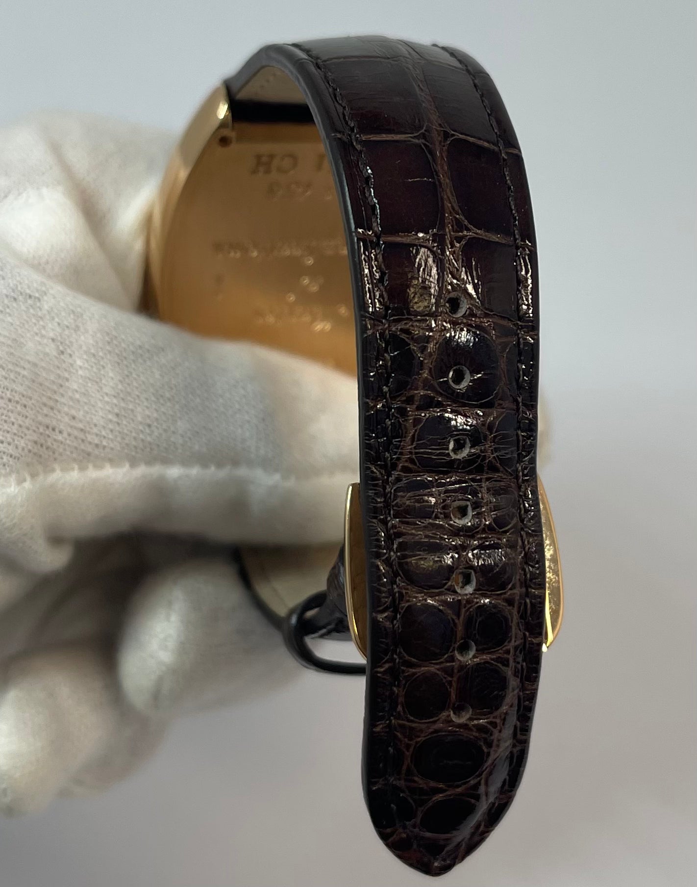 Franck Muller Cintrée Curvex Crazy Hours 18k Gold Men's Watch