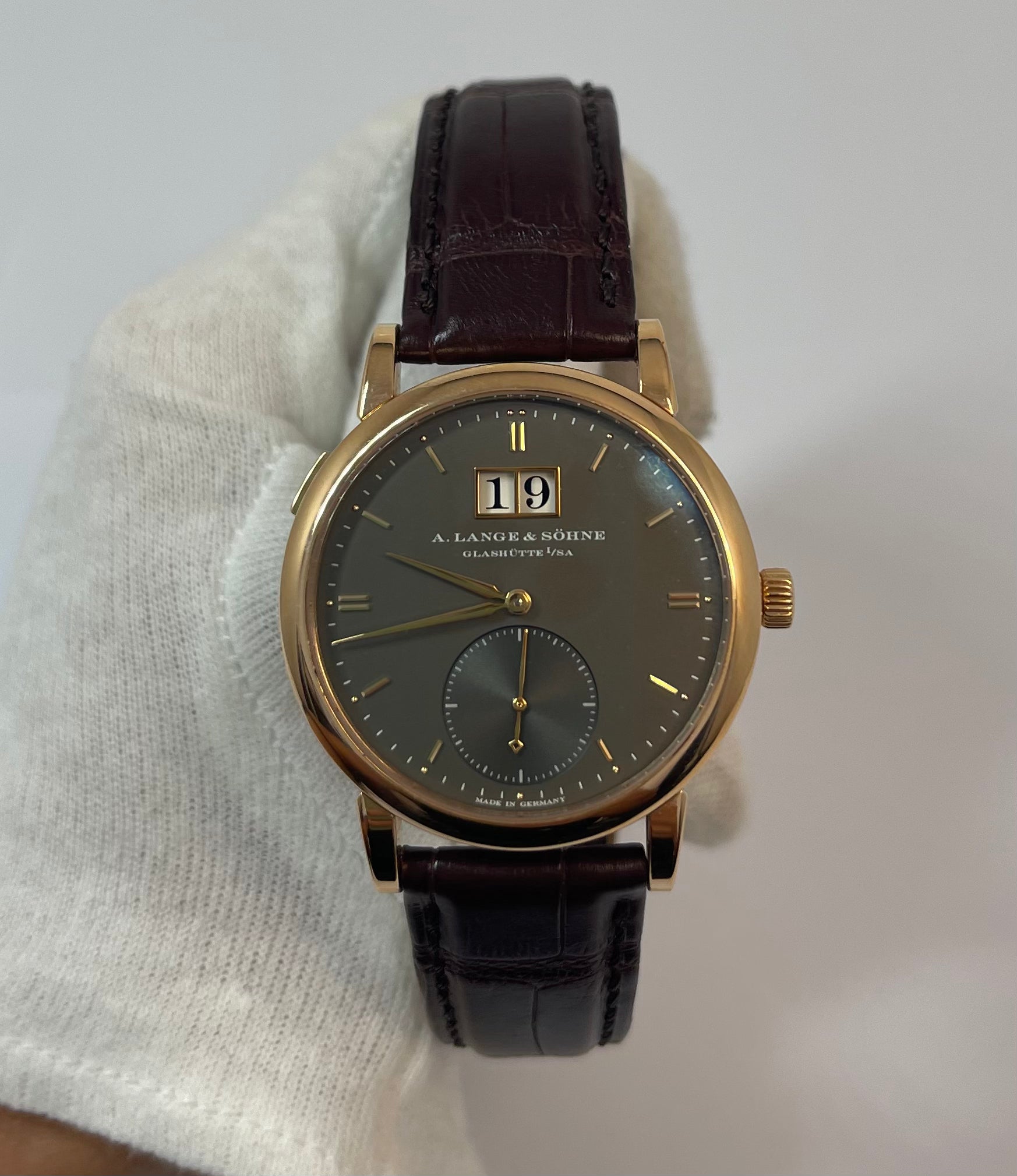 A. Lange & Söhne Saxonia Automatic 18K Rose Gold Men's Watch