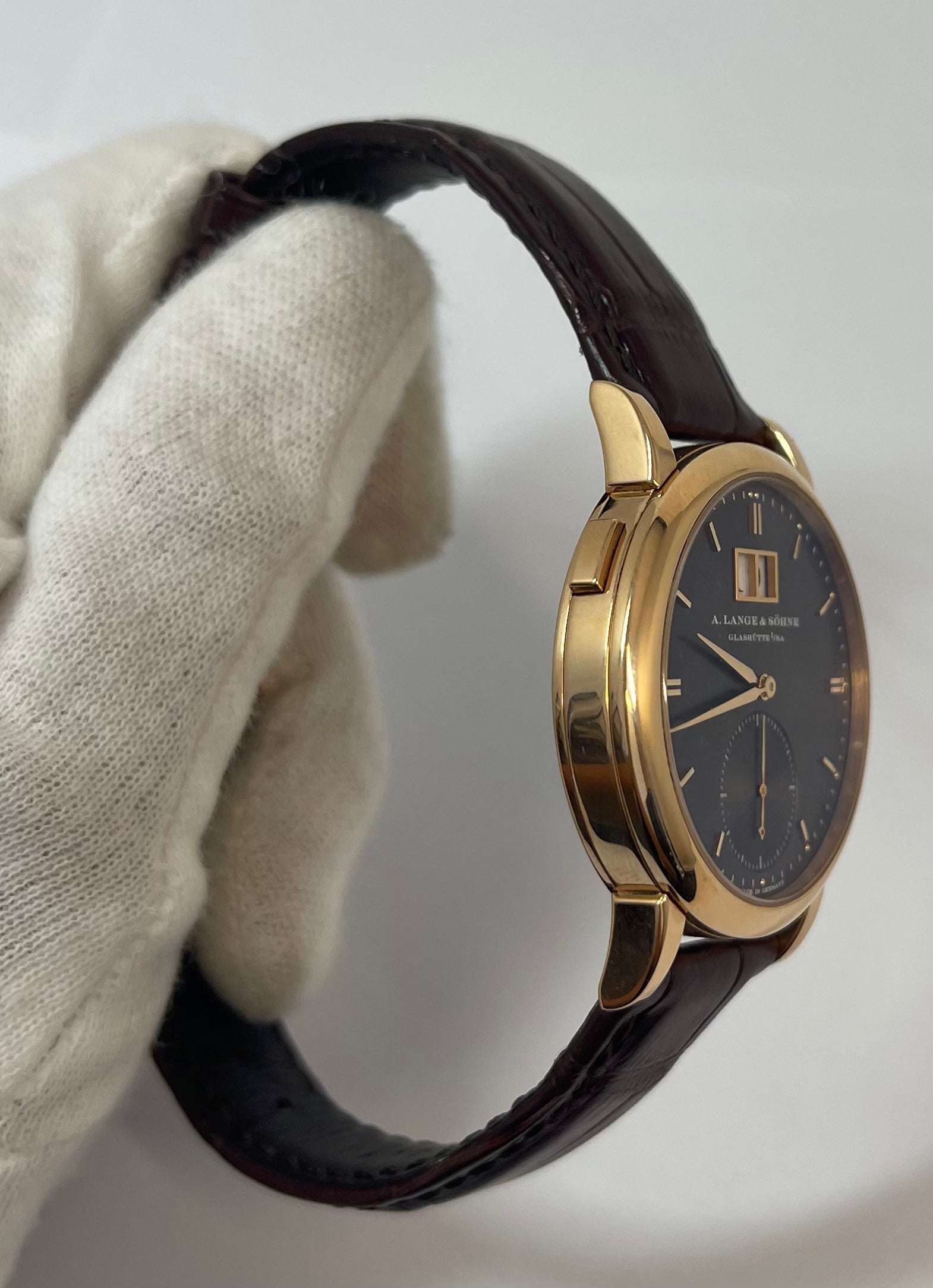 A. Lange & Söhne Saxonia Automatic 18K Rose Gold Men's Watch