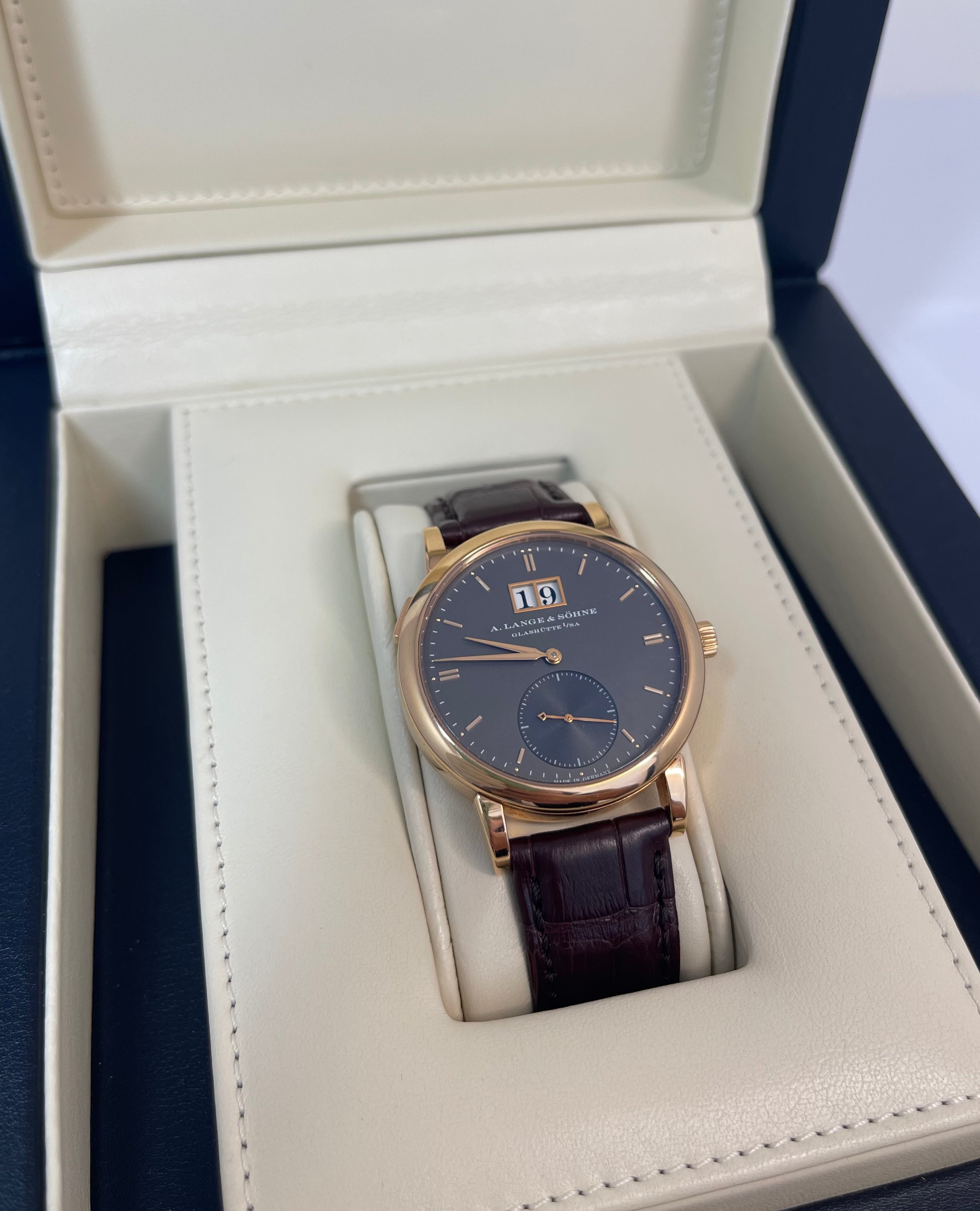 A. Lange & Söhne Saxonia Automatic 18K Rose Gold Men's Watch