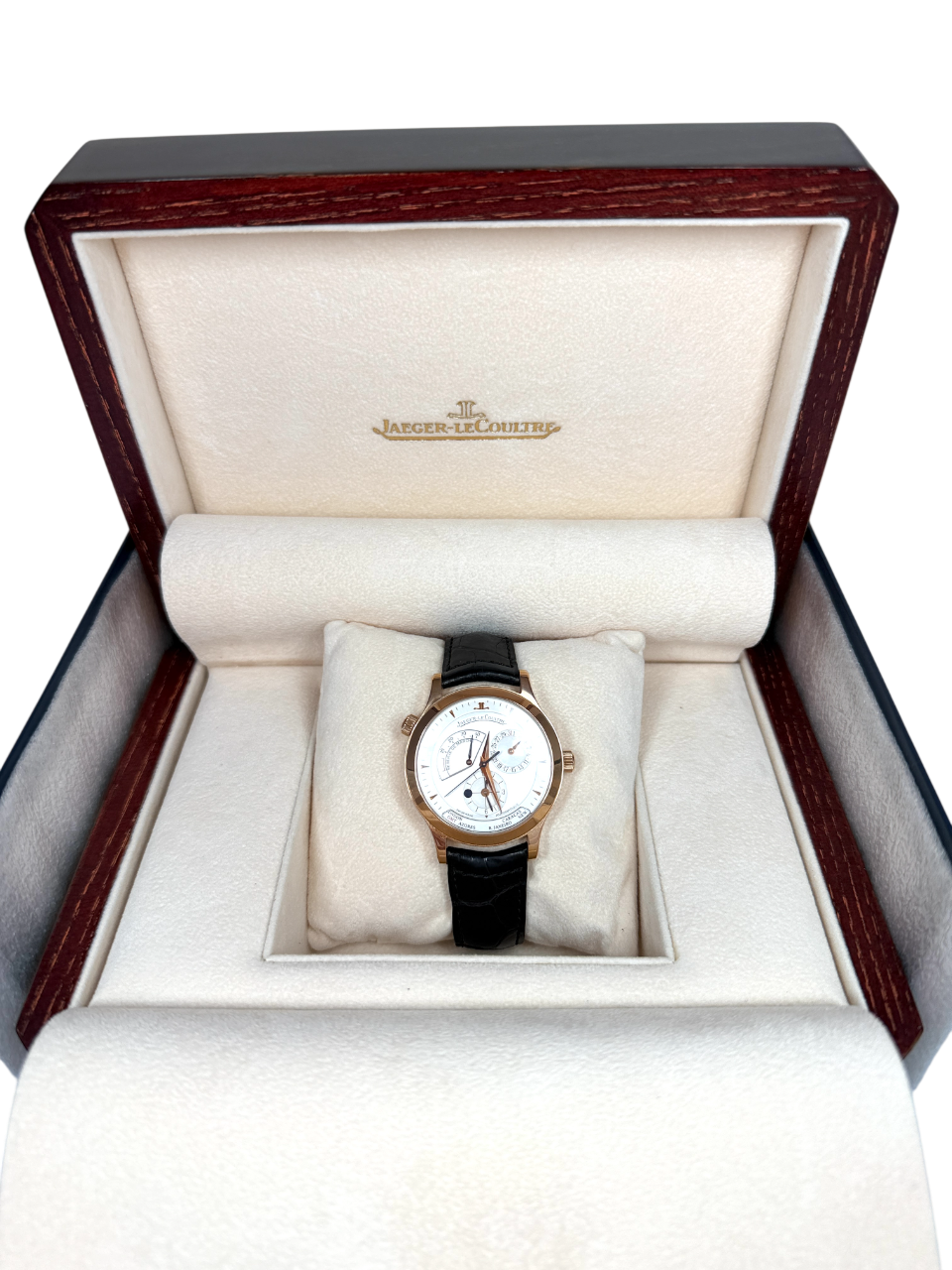 Jaeger-LeCoultre Master Geographic 18K Rose Gold Men’s Watch