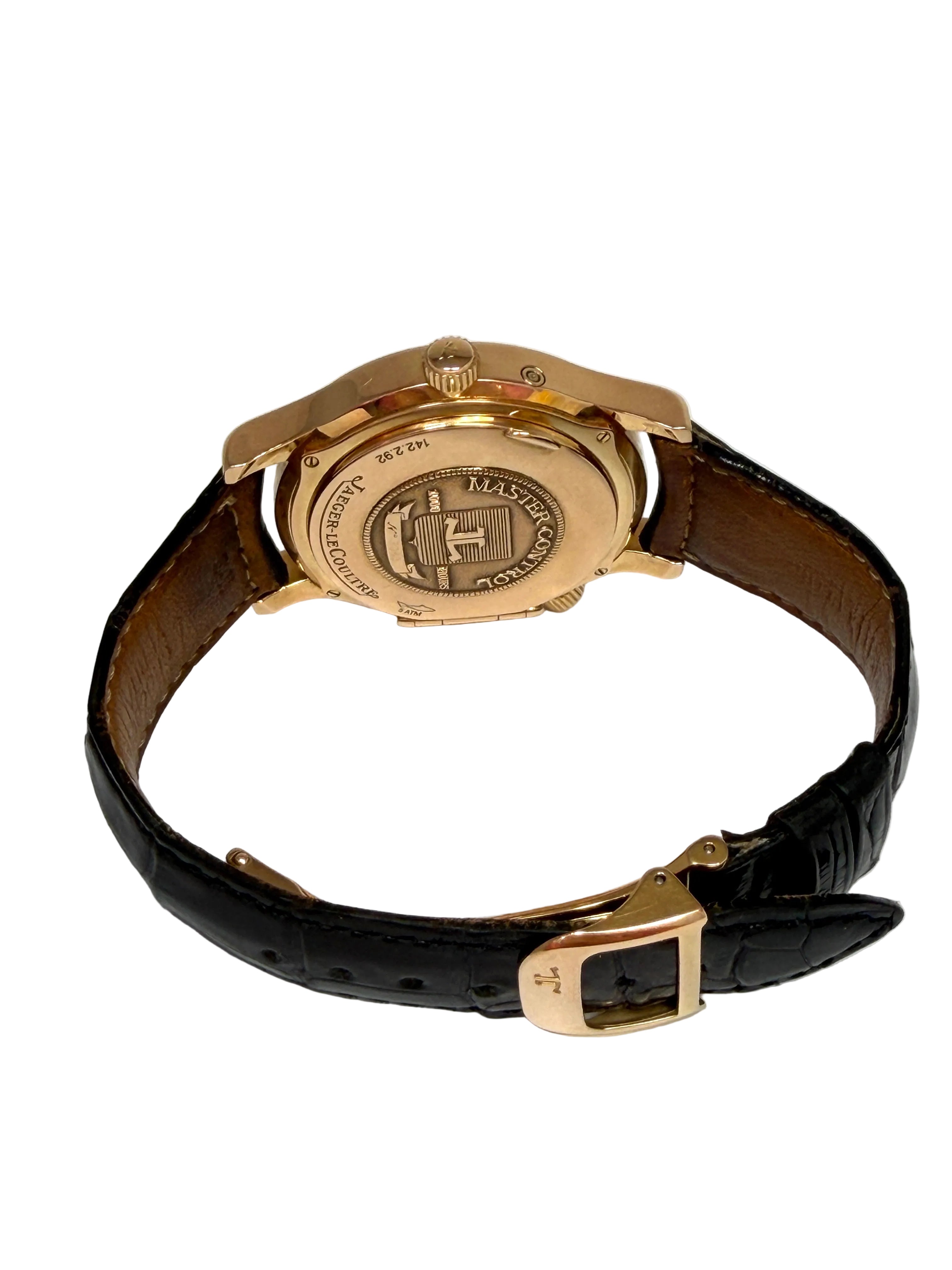 Jaeger-LeCoultre Master Geographic 18K Rose Gold Men’s Watch