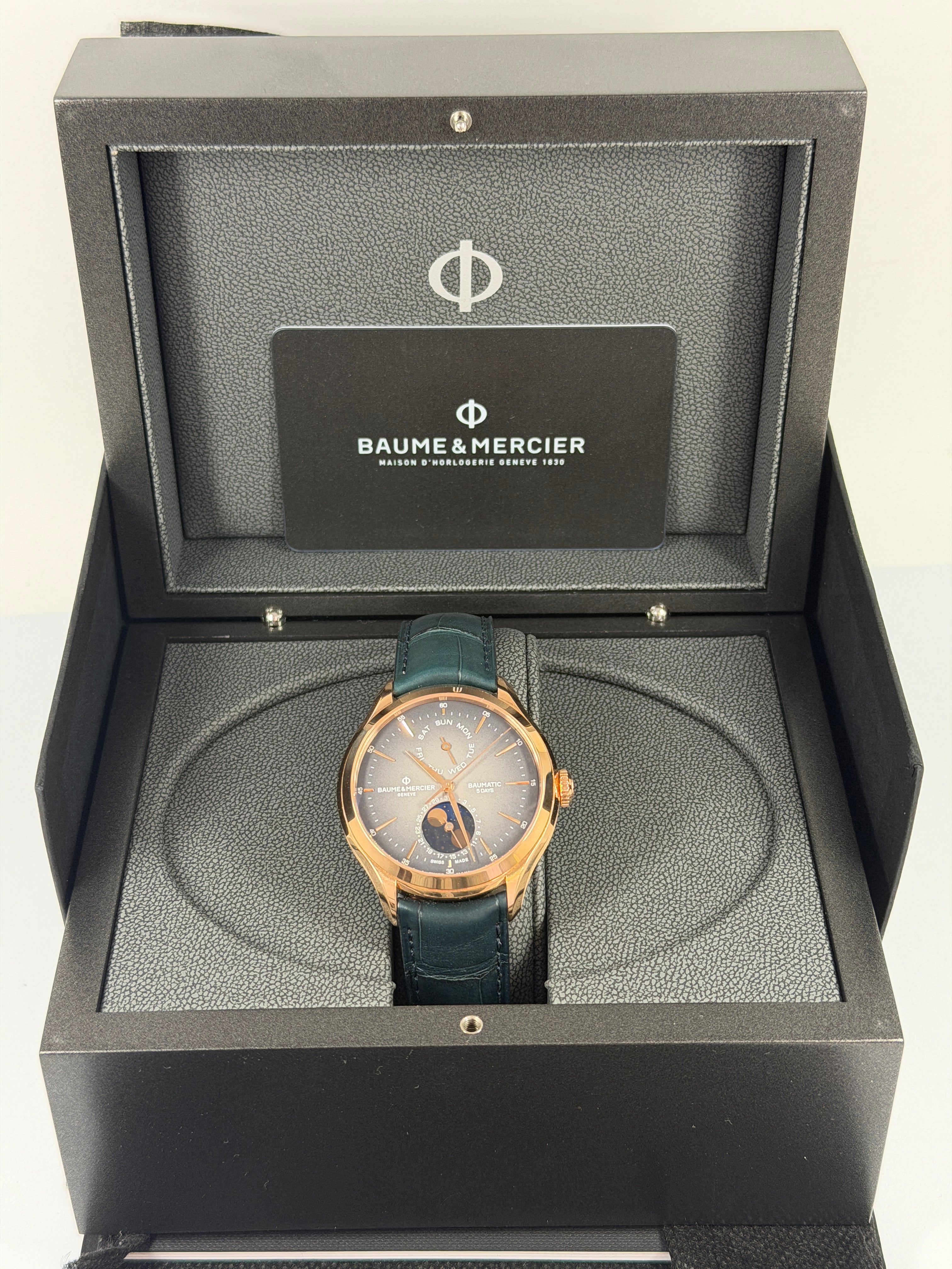 Baume & Mercier Clifton Automatic 42 mm 18K Rose Gold Men’s Watch