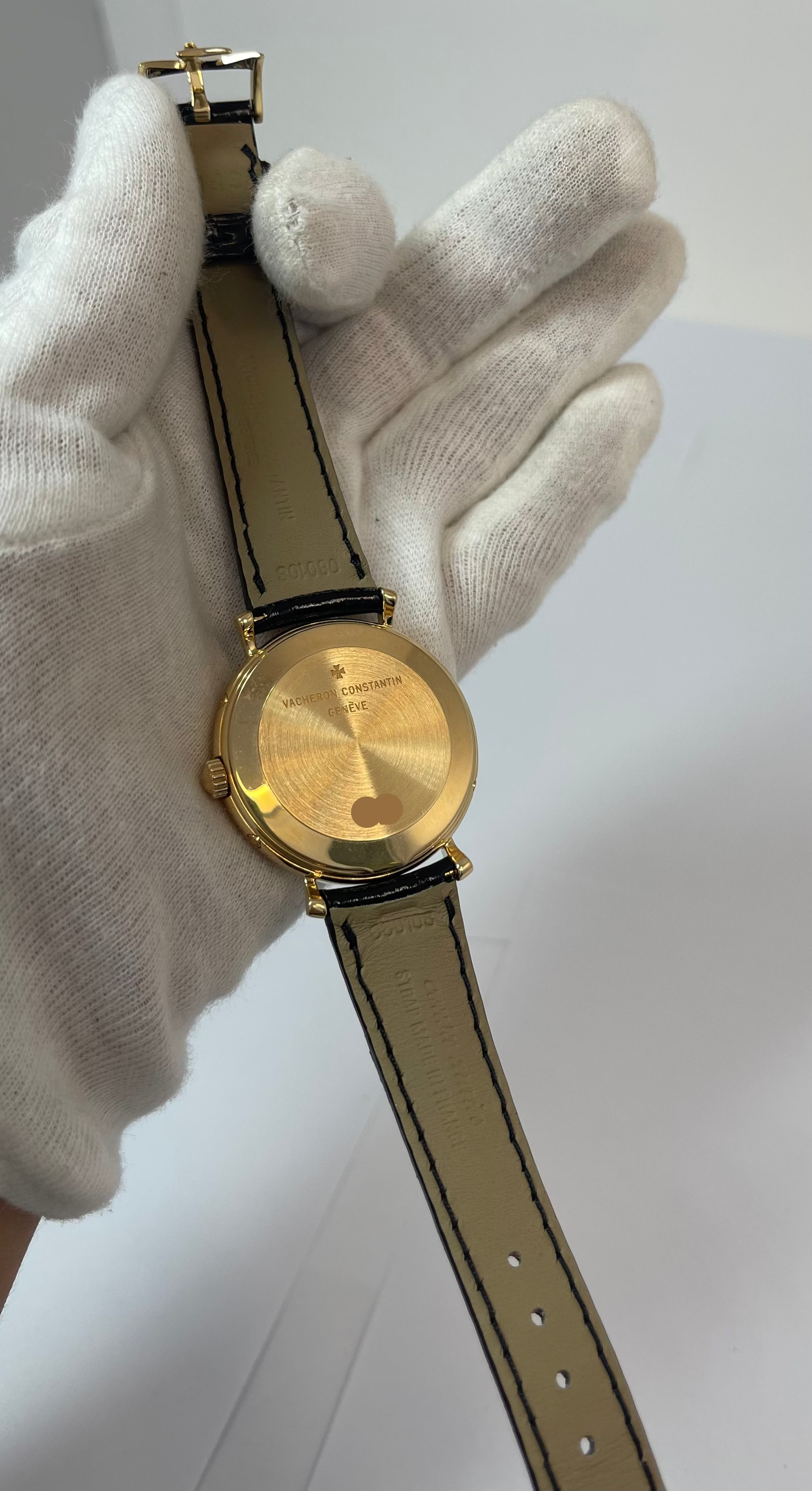 Vacheron Constantin Historiques Triple Calendar 18k Yellow Gold Men's Watch