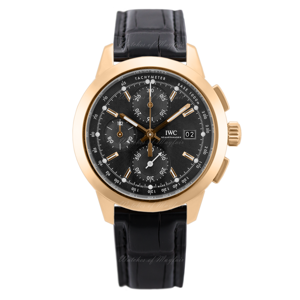 IWC Ingenieur Chronograph 18K Red Gold Men's Watch