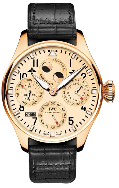 IWC Big Pilots Perpetual Calendar Boutique Edition 18k Rose Gold Men’s Watch