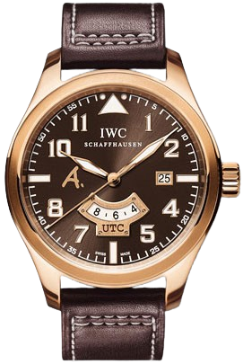 IWC Pilot’s Saint Exupery UTC 18K Rose Gold Men’s Watch