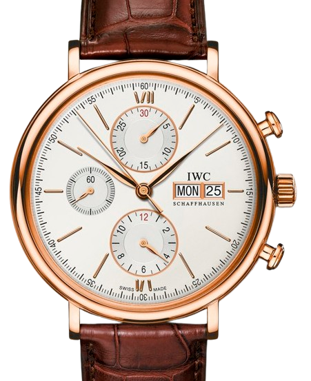 IWC Portofino Chronograph 3910 18K Rose Gold Men’s Watch