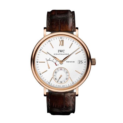 IWC Portofino Hand-Wound Eight Days 18k Rose Gold Men’s Watch
