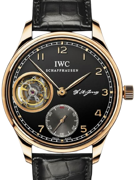 IWC Portuguese Tourbillon Handwound Jones Limited Edition 500 18k Rose Gold Men’s Watch