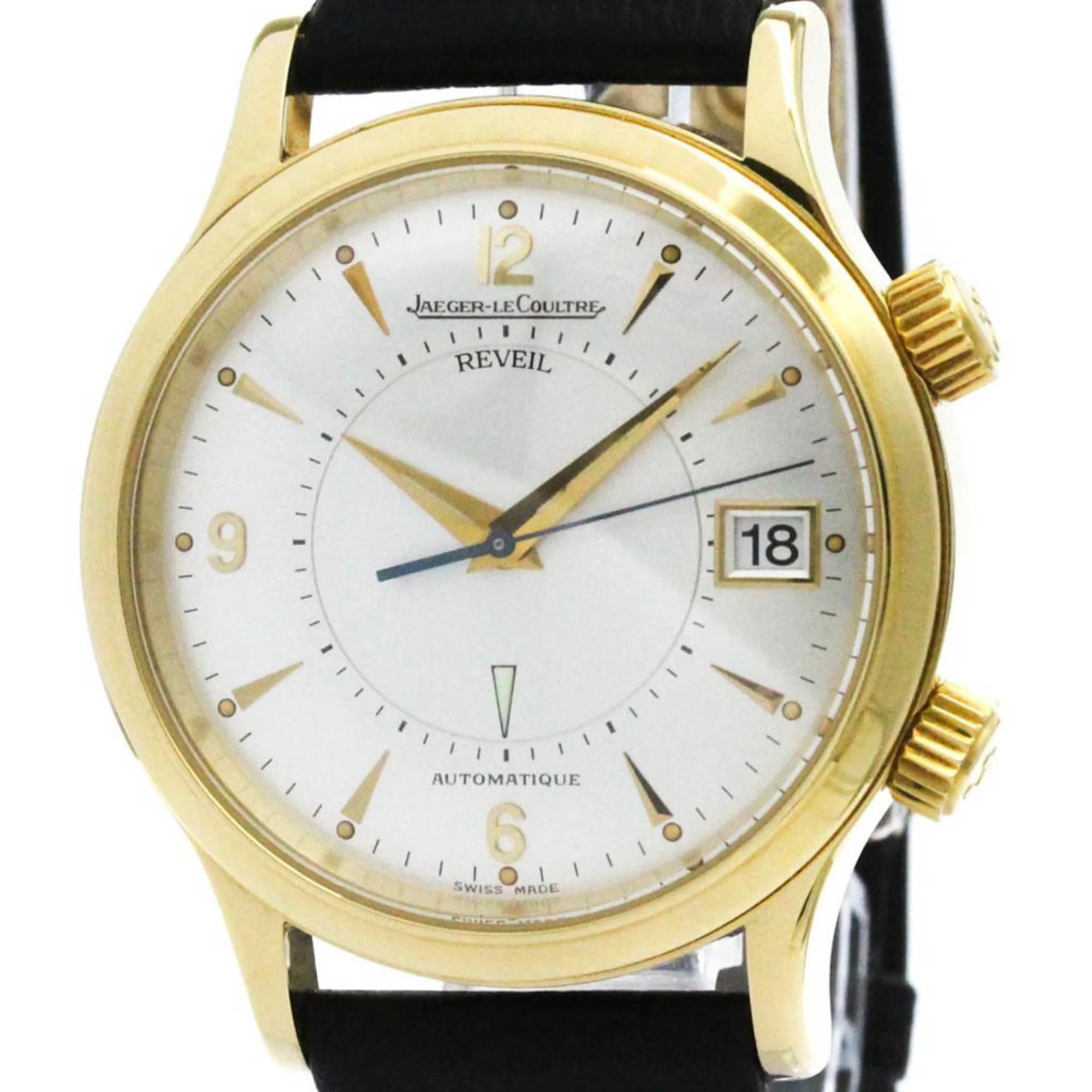 Jaeger-LeCoultre Master Control Memovox 18K Yellow Gold Men’s Watch