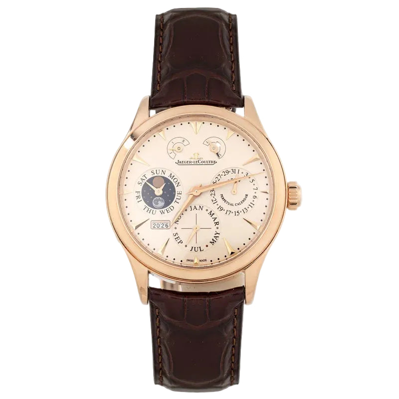 Jaeger-LeCoultre Master Grand Réveil 18K Rose Gold Men’s Watch