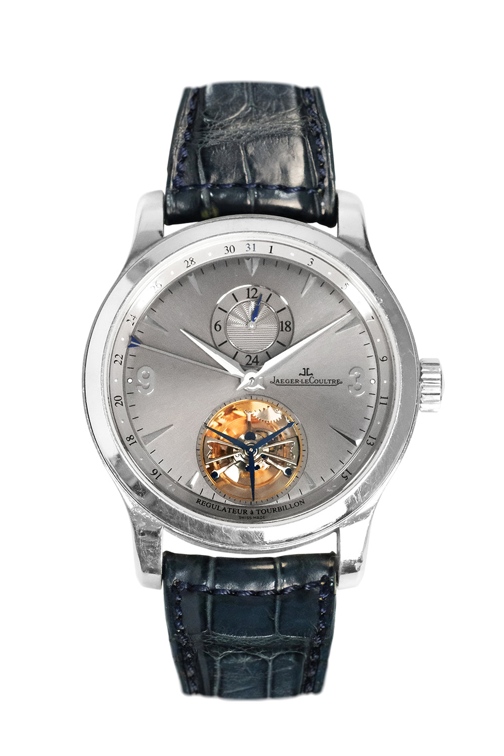 Jaeger-LeCoultre Master Tourbillon Platinum Men's Watch
