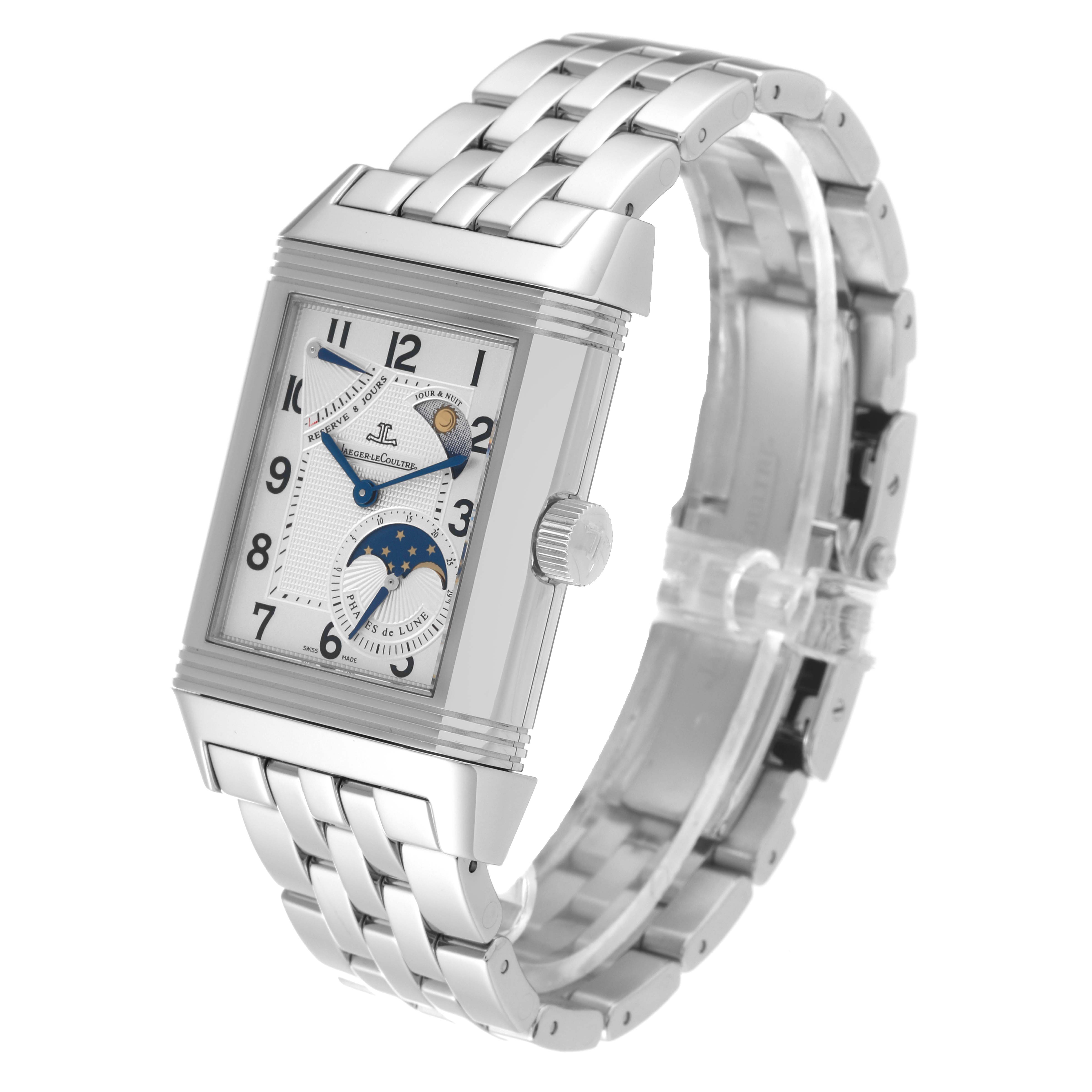 Jaeger-LeCoultre Reverso Grande Sun Moon Stainless Steel Men’s Watch