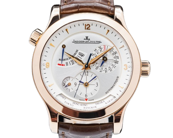 Jaeger LeCoultre Master Geographic 18K Rose Gold Men’s Watch