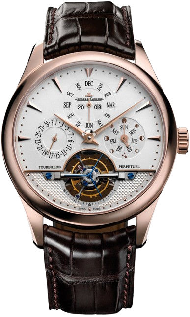 Jaeger-LeCoultre Master Grande Tradition Tourbillon 18k Rose Gold Men’s Watch