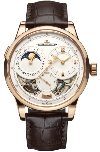 Jaeger-LeCoultre Duometre Quantieme Lunaire 18K Rose Gold Men’s Watch