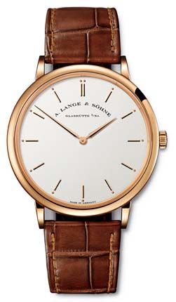 A. Lange & Söhne Saxonia 40 mm 18K Rose Gold Men’s Watch