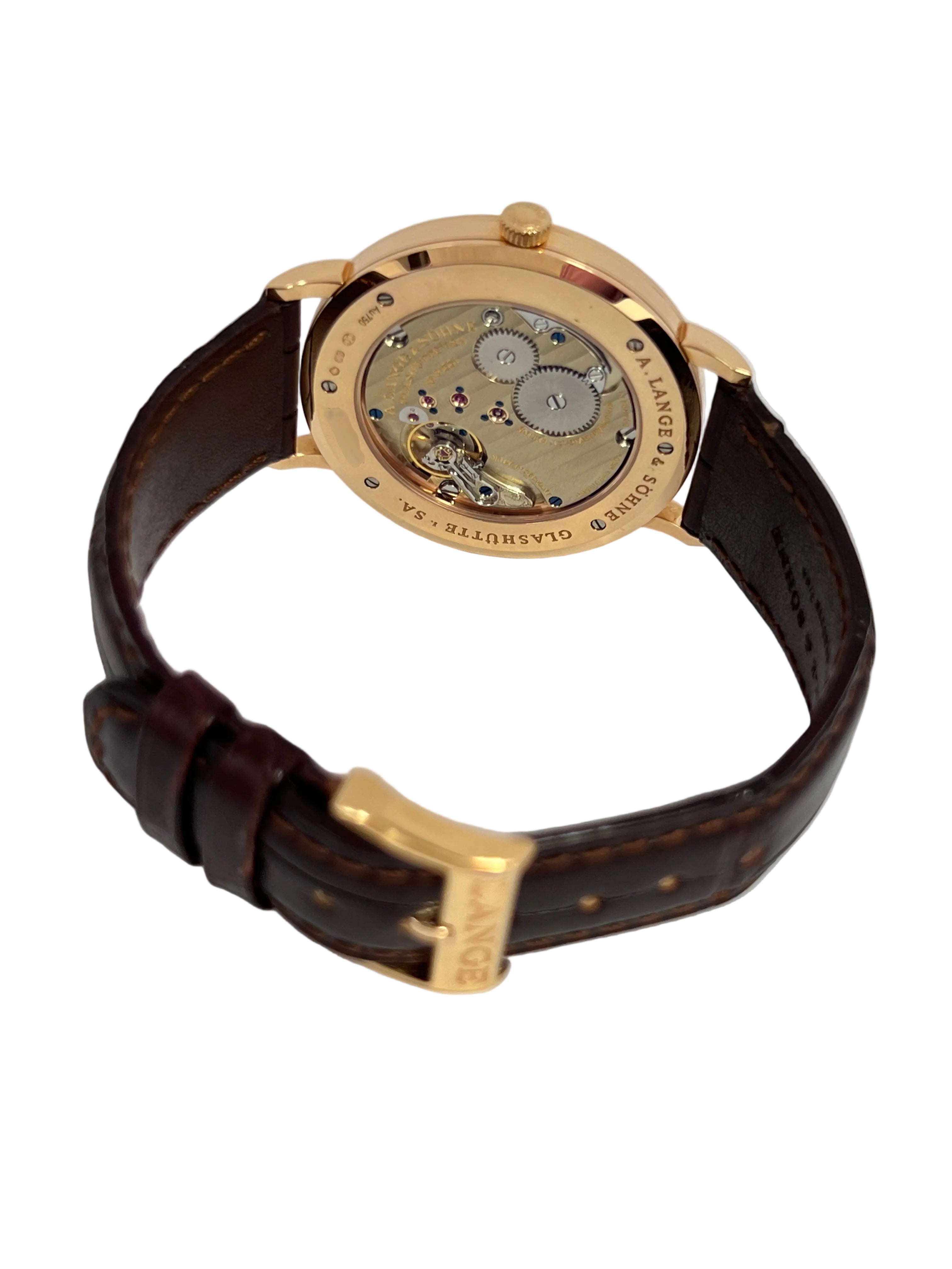 A. Lange & Söhne Saxonia 40 mm 18K Rose Gold Men’s Watch