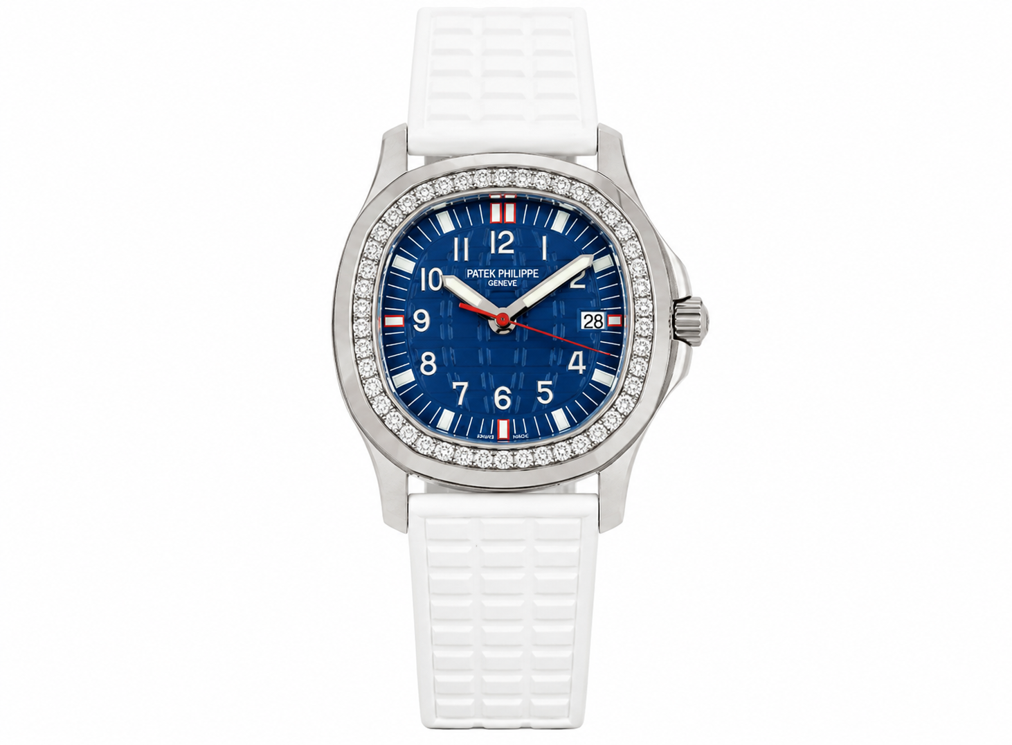 Patek Philippe Aquanaut Stainless Steel Blue Dial Lady’s Watch