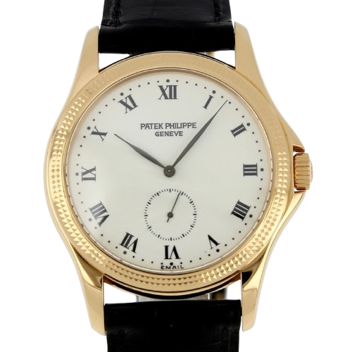 Patek Philippe Calatrava 18K Rose Gold Men’s Watch