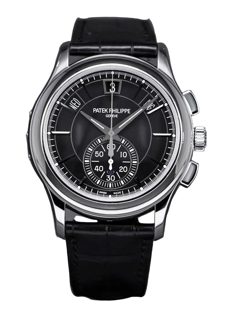 Patek Philippe Complications Annual Calendar Flyback Chronograph Platinum Men’s Watch