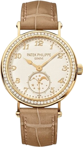 Patek Philippe Calatrava Moon Phase 18K Yellow Gold Ladies’ Watch