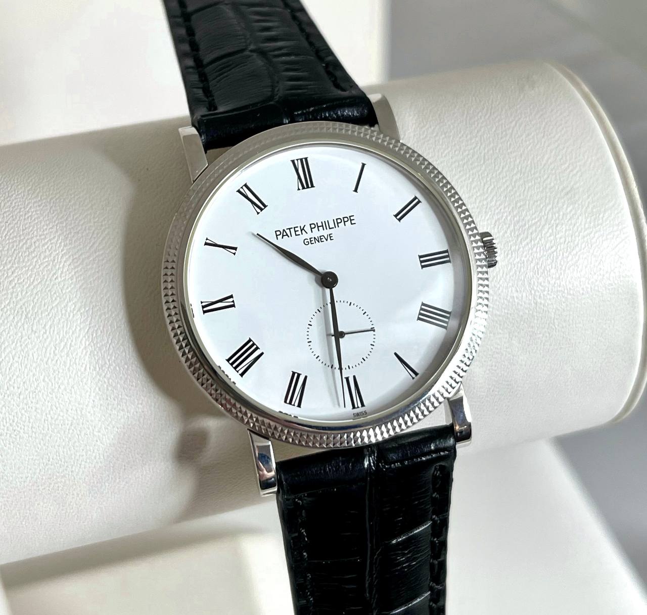 Patek Philippe Calatrava 36 mm 18K White Gold Men’s Watch