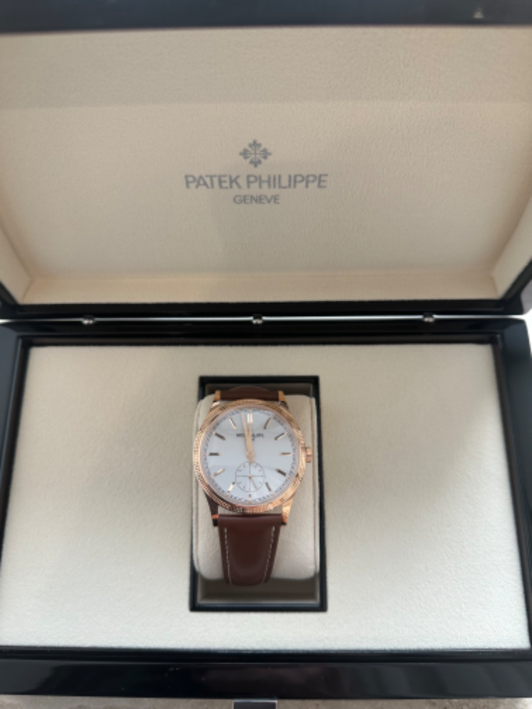 Patek Philippe Calatrava 18K Rose Gold Men’s Watch
