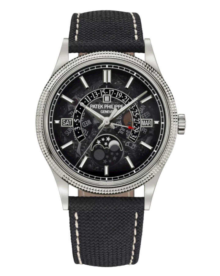 Patek Philippe Retrograde Perpetual Calendar 18K White Gold Men’s Watch