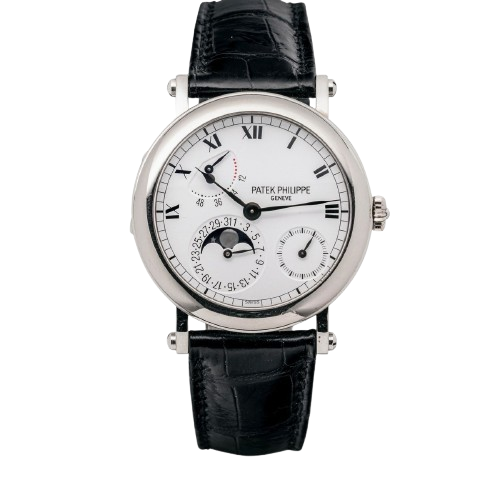 Patek Philippe Calatrava Complications 18K White Gold Men’s Watch
