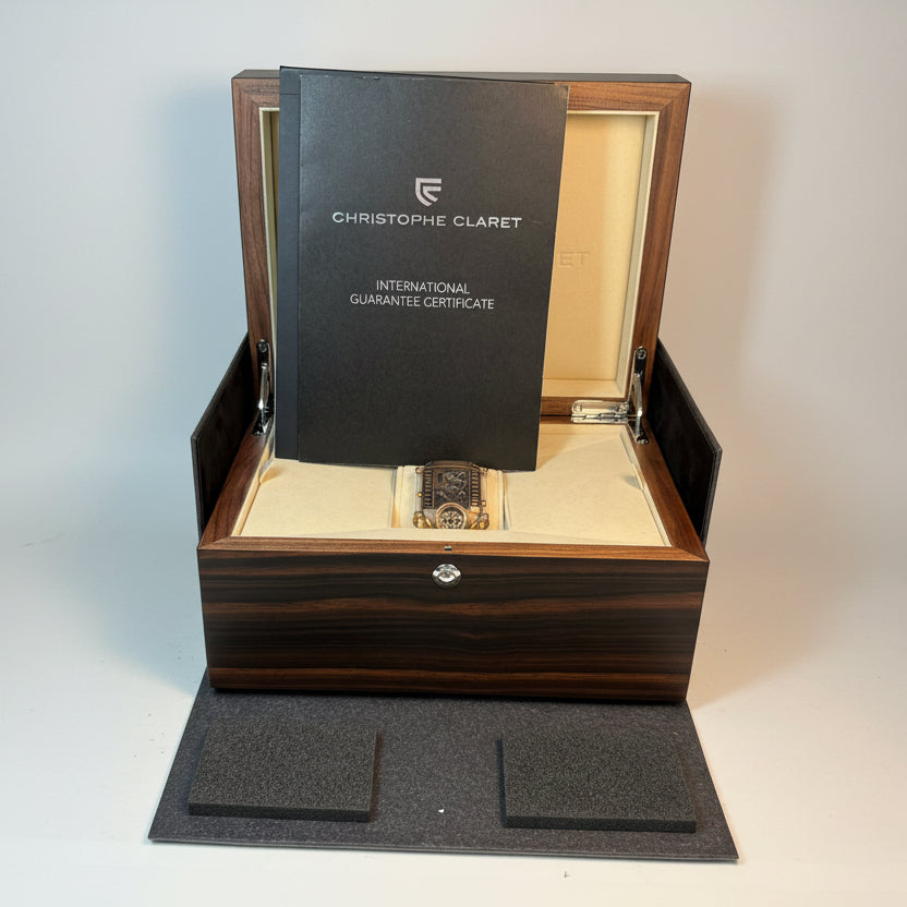 Christophe Claret 18K Rose Gold & Titanium Men's Watch