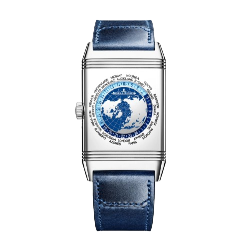 Jaeger-LeCoultre Reverso Tribute Geographic Stainless Steel Men’s Watch
