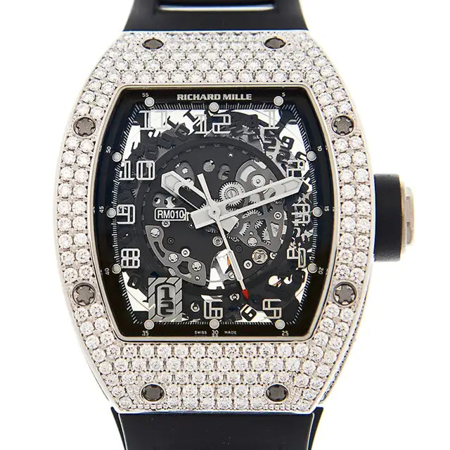 Richard Mille RM 010 Automatic 18k White Gold Men's Watch
