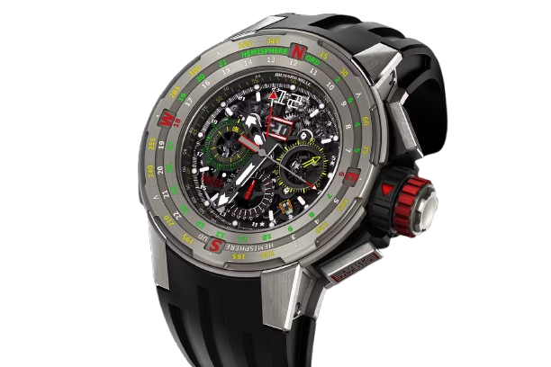 Richard Mille RM 60-01 Automatic Flyback Chronograph Regatta Titanium Men's Watch