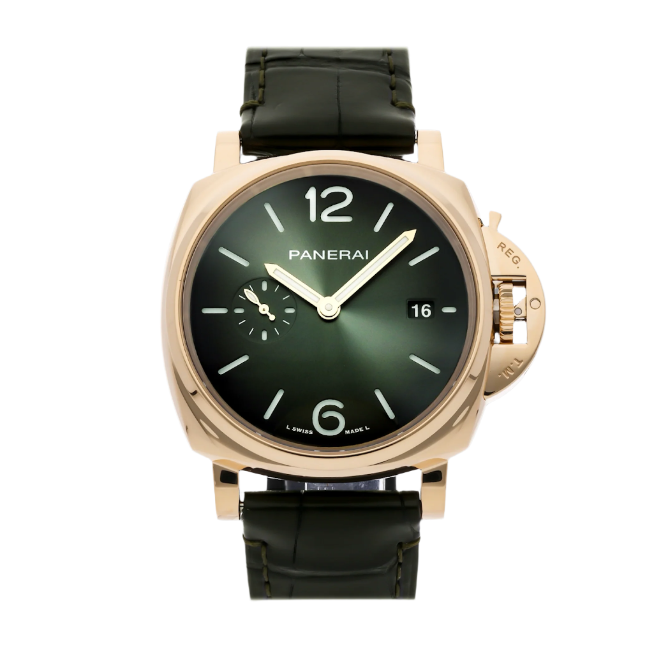 Panerai Luminor Due 18K Yellow Gold Men s Watch