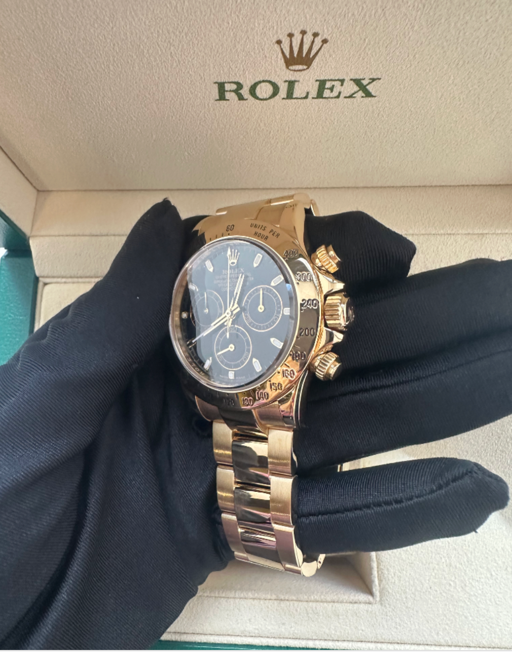 Rolex Daytona Cosmograph 18K Yellow Gold Men's Watch