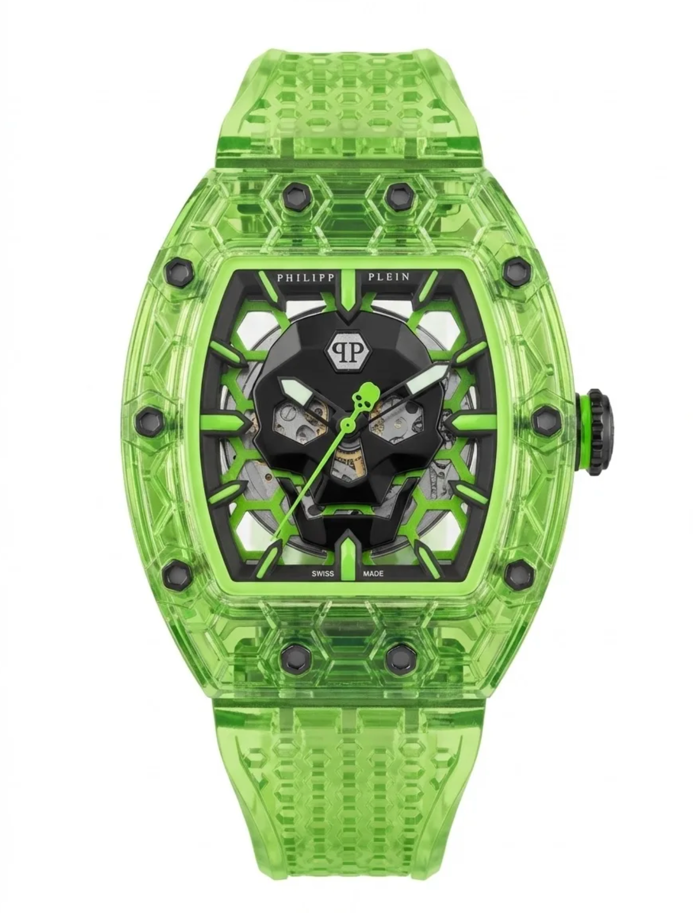Philipp Plein Crypto King Cryptonite Stainless Steel Men's Watch