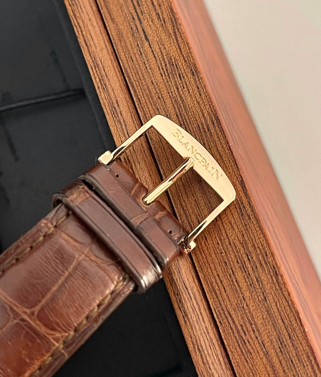 Blancpain Villeret 18K Rose Gold Men`s Watch