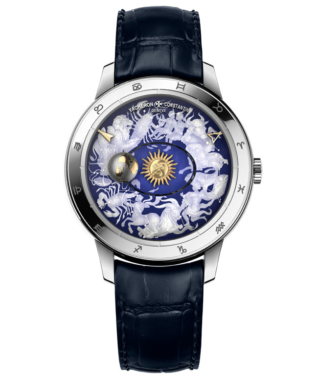 Vacheron Constantin Métiers d’Art Copernic Spheres Célestes 18K White-Gold Men’s Watch