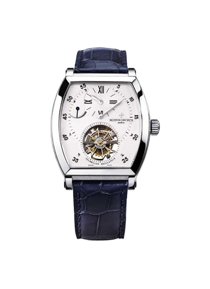 Vacheron Constantin Malte Tonneau Regulator Tourbillon Platinum Men's Watch.