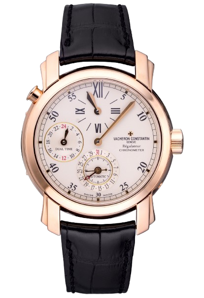 Vacheron Constantin Malte Dual Time Regulator 18K Yellow Gold Men’s Watch