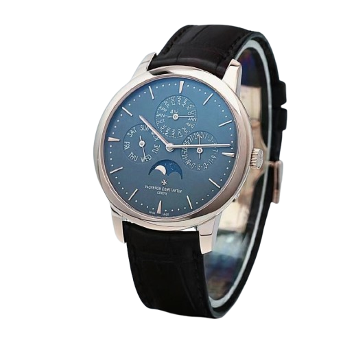 Vacheron Constantin Patrimony Perpetual Calendar Ultra-Thin 18K Rose Gold Men's Watch.