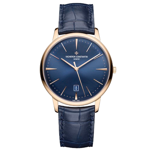 Vacheron Constantin Patrimony Automatic Date 18K Rose Gold Men's Watch